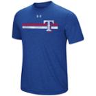 Men's Under Armour Texas Rangers Stripe Graphic Tee, Size: Medium, Med Blue