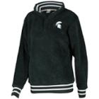Women's Michigan State Spartans Sherpa Pullover, Size: Large, Green