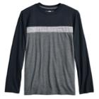 Boys 8-20 Urban Pipeline&reg; Chest-stripe Tee, Size: Large, Black