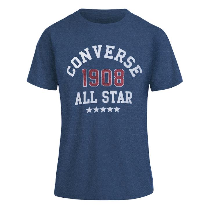 Boys 4-7 Converse All Star 1908 Graphic Tee, Size: 7, Blue (navy)