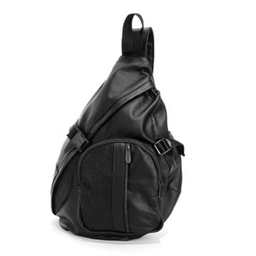 Amerileather Apc Leather Sling Bag, Women's, Black
