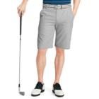 Men's Izod Solid Microfiber Performance Golf Shorts, Size: 34, Dark Grey