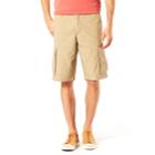 Men's Dockers D3 Classic-fit Standard Washed Cargo Shorts, Size: 30, Beig/green (beig/khaki)
