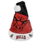 Adult Forever Collectibles Chicago Bulls Colorblock Santa Hat, Red