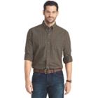 Men's Arrow Regular-fit Plaid Button-down Shirt, Size: Small, Green Oth