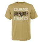 Boys' 4-18 Colorado Buffaloes Light Streaks Tee, Size: 8-10, Beige