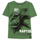 Boys 4-7x Jurassic World: Fallen Kingdom Raptor Tracker Patch Graphic Tee, Size: 7, Med Green