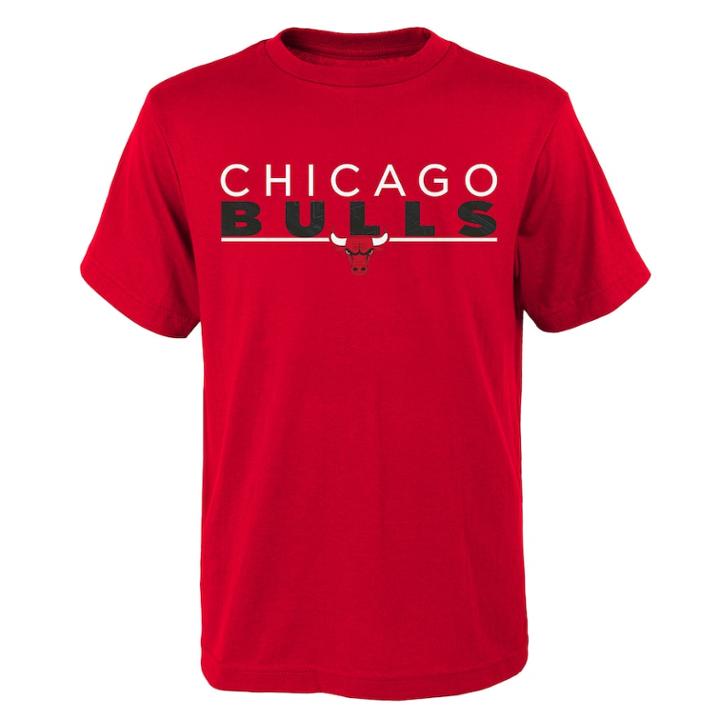Boys 4-18 Chicago Bulls Tactic Tee, Size: 16-18, Red