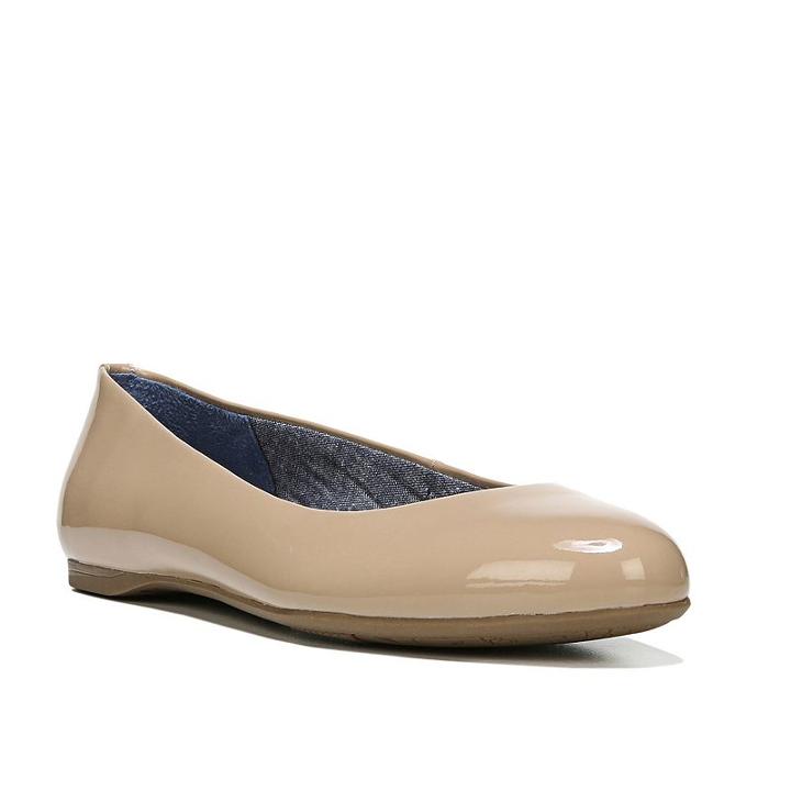 Dr. Scholl's Giorgie Women's Ballet Flats, Size: Medium (6.5), Dark Beige