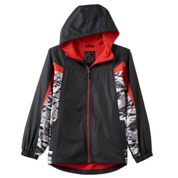 Boys 8-20 Arctic Quest Colorblock Fleece-lined Hooded Jacket, Boy's, Size: 14-16, Black