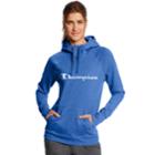 Women's Champion Fleece Hoodie, Size: Small, Med Blue