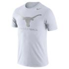 Men's Nike Texas Longhorns Basketball Tee, Size: Small, White