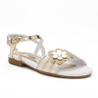 Rachel Shoes Daria Girls' Sandals, Size: 3, Gold