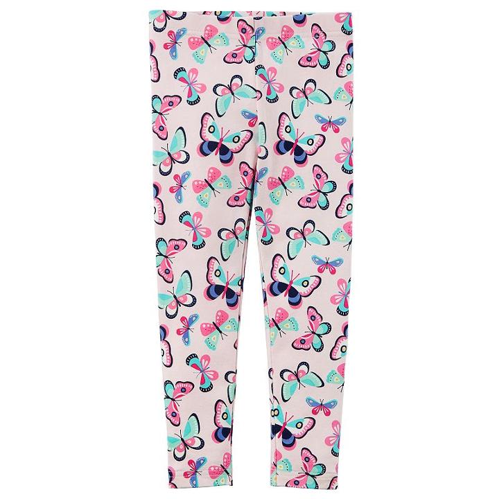 Baby Girl Carter's Print Full-length Leggings, Size: 12 Months, Ovrfl Oth