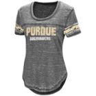 Women's Campus Heritage Purdue Boilermakers Double Stag Tee, Size: Large, Oxford