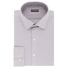 Men's Van Heusen Slim-fit Stretch Dress Shirt, Size: M-32/33, Grey