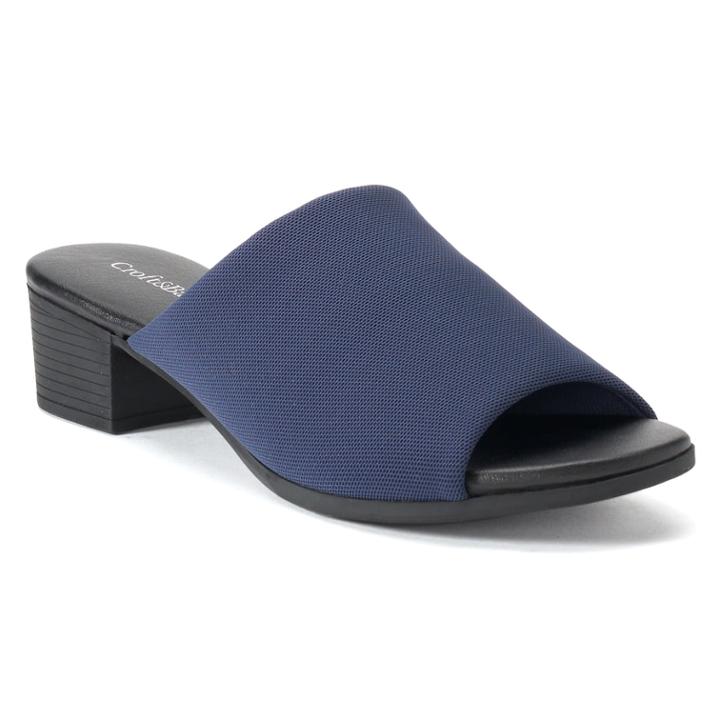 Croft & Barrow&reg; Fantine Women's Ortholite Mules, Size: Medium (9), Blue