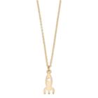 Lc Lauren Conrad Rocket Ship Pendant Necklace, Women's, Gold