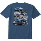 Big & Tall Newport Blue Still Plays With Cars Tee, Men's, Size: 4xb, Med Blue