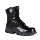 Rocky Alphaforce Men's Side-zip Waterproof Work Boots, Size: Medium (11.5), Black