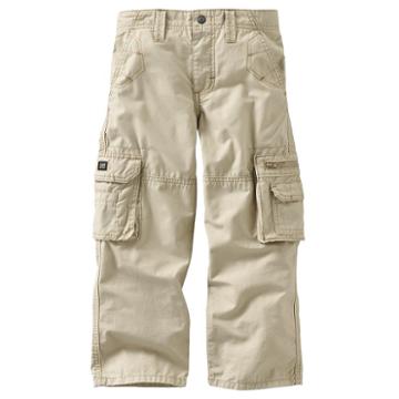 Boys 4-7x Lee Dungarees Explorer Relaxed-fit Cargo Pants, Size: 6, Dark Beige