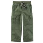 Boys 4-8 Carter's Cargo Pants, Size: 5, Green Oth