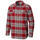 Men's Columbia Oklahoma Sooners Flannel Shirt, Size: Medium, Light Pink