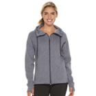 Women's Tek Gear&reg; High-low Fleece Hoodie, Size: Medium, Med Grey