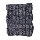 Muk Luks Cable-knit Funnel Scarf - Men, Grey Other