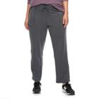Plus Size Sonoma Goods For Life&trade; Drawstring Lounge Pants, Women's, Size: 1x Short, Black