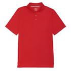 Boys 4-20 French Toast School Uniform Sport Performance Polo, Boy's, Size: Medium, Red