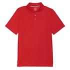 Boys 4-20 French Toast School Uniform Sport Performance Polo, Boy's, Size: Medium, Red