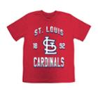Boys 8-20 St. Louis Cardinals Stitches Basic Tee, Size: L 14-16, Red