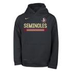 Boys 8-20 Nike Florida State Seminoles Therma-fit Hoodie, Size: S 8, Grey