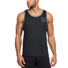 Men's Under Armour Stacked Logo Tee, Size: Large, Black