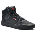 Levi's&reg; Wilshire Men's High Top Sneakers, Size: 11, Grey (charcoal)