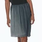 Women's Apt. 9&reg; Pleated High-low Skirt, Size: Xxl, Black