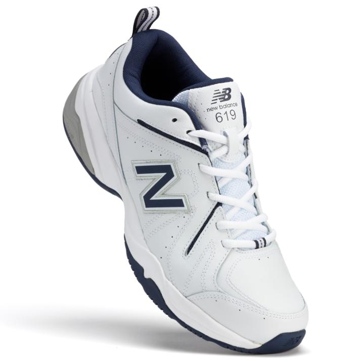 New Balance 619 Men's Wide-width Cross-trainers, Size: 13 Ew 4e, White