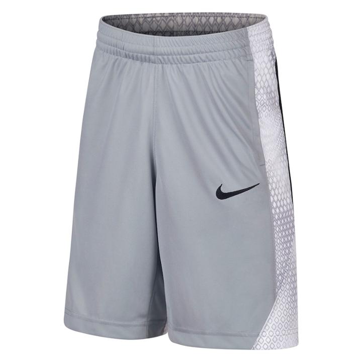Boys 8-20 Nike Printed Avalanche Basketball Shorts, Size: Medium, Grey (charcoal)