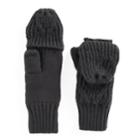 Women's Under Armour Around Town Flip-top Convertible Mittens, Size: S-m, Black
