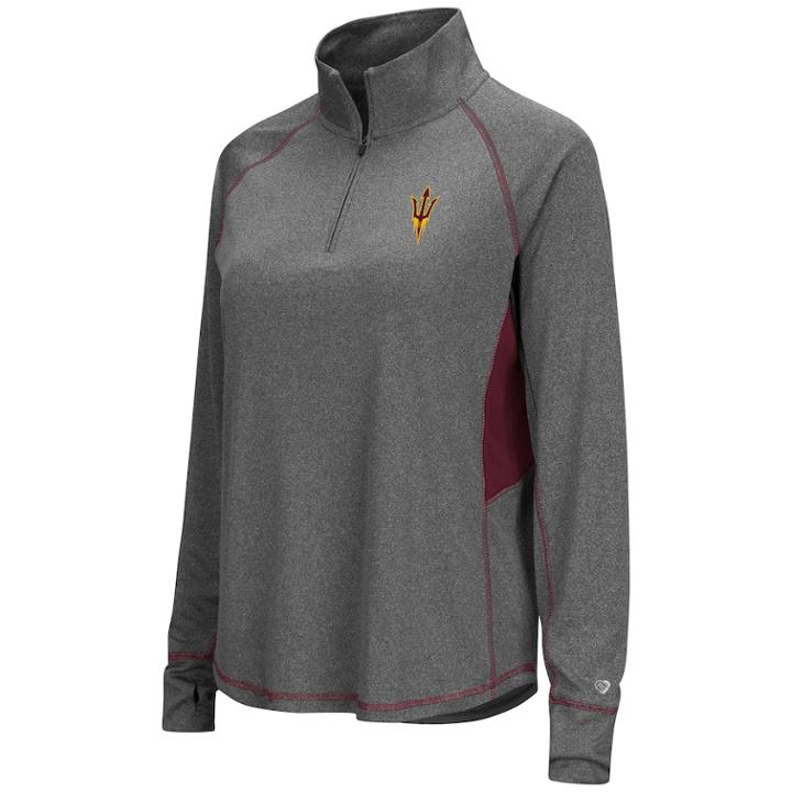 Women's Arizona State Sun Devils Sabre Pullover, Size: Xl, Oxford