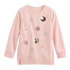Girls 4-12 Sonoma Goods For Life&trade; Long-sleeve Raglan Tunic, Size: 7, Lt Orange