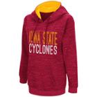 Women's Campus Heritage Iowa State Cyclones Throw-back Pullover Hoodie, Size: Xxl, Med Red