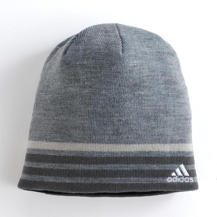 Boys 8-20 Adidas Reversible Beanie, Grey