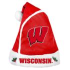 Adult Wisconsin Badgers Santa Hat, Red