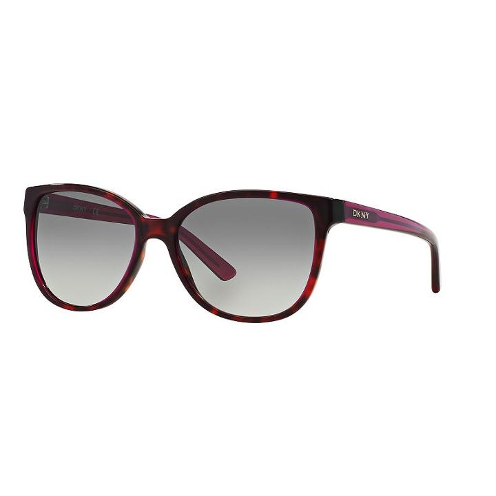 Dkny Dy4129 57mm Downtown Edge Square Gradient Sunglasses, Women's, Dark Beige