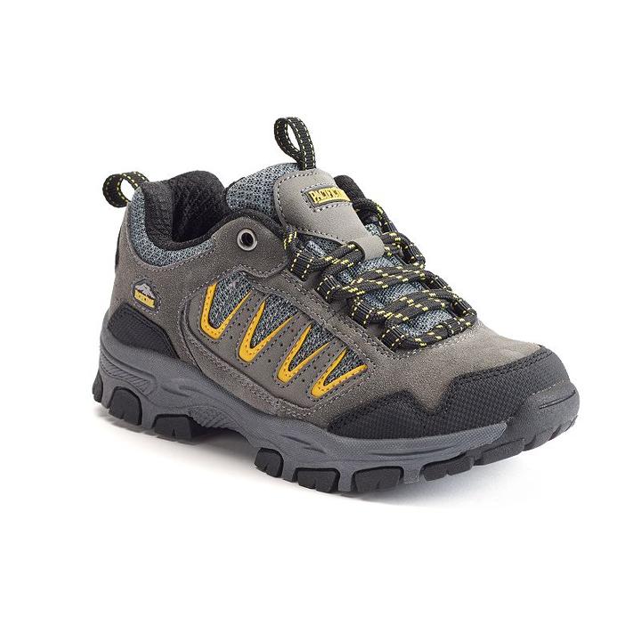 Pacific Trail Alta Light Boys' Hiking Shoes, Boy's, Size: 12, Grey