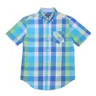 Boys 4-20 Chaps Plaid Button-down Shirt, Boy's, Size: 10-12, Blue Other