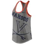 Women's Nike Virginia Cavaliers Dri-blend Tank, Size: Xl, Dark Grey