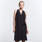 Women's Simply Vera Vera Wang Simply Noir Asymmetrical Dress, Size: Xl, Black
